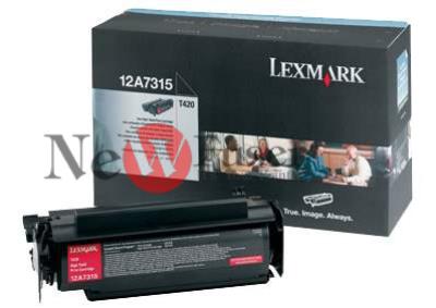 12A7315 Black Toner Cartridge High Yield. Yields up to 10000 pages