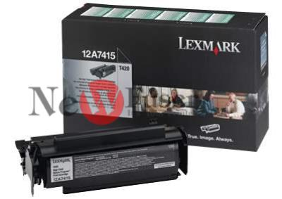 12A7415 Lexmark 12A7415 Black Return Program Toner Cartridge, High Yield