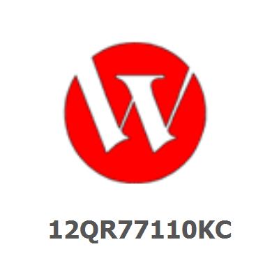 12QR77110KC 100/20-tooth paper exit gear - Located on the 2500-sheet multifunction finisher and the 3000-sheet stapler/stacker