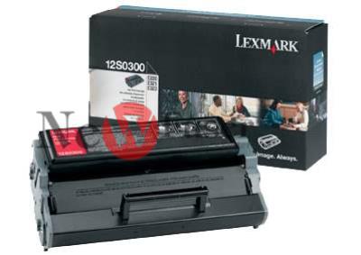 12S0300 Black Toner Cartridge (12S0300), High Yield