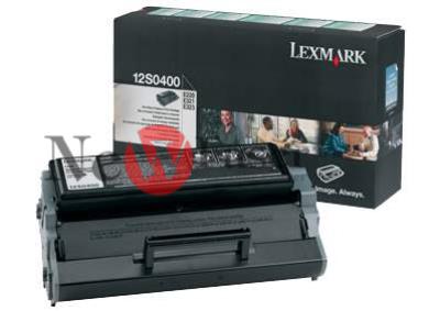 12S0400 Black Return-Program Toner Cartridge. Yields up to 2500 pages