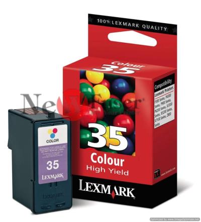 18C0035 Lexmark 35 Color Ink Cartridge (18C0035), High Yield