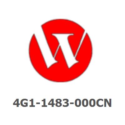 4G1-1483-000CN DC controller PC board - Controls the timing and functionality of the multifunction finisher - Mounts on the rear frame above the power supply