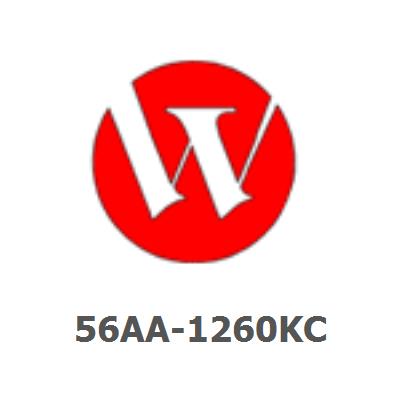 56AA-1260KC Right side lower front cover - Plastic rectangular shaped cover that protects the right lower front part of the printer