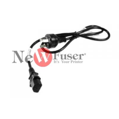 8121-0729 Power cord (Black) - 18 AWG, three conductor, 1.9m (6.25ft) long - Has straight (F) C13 receptacle (For 220V in Argentina)