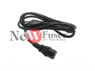 8121-1071 Power cord (Black) - Three conductor, 1.9m (6.25ft) long - Has straight (F) C13 receptacle (For 127VAC in Brazil)