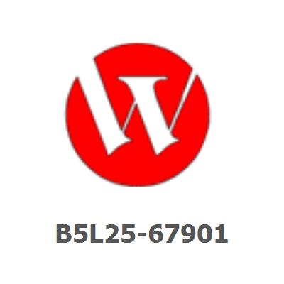 B5L25-67901 Front cover assembly - Plastic cover that protects the front side of the printer - For the LaserJet M552 and M553 printer series