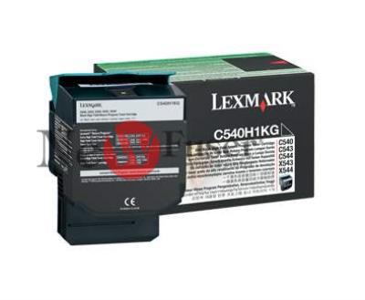 C540H1KG Lexmark Black Toner Cartridge (C540H1KG), High Yield, Return Program