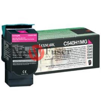 C540H1MG Lexmark Magenta Toner Cartridge (C540H1MG), High Yield, Return Program