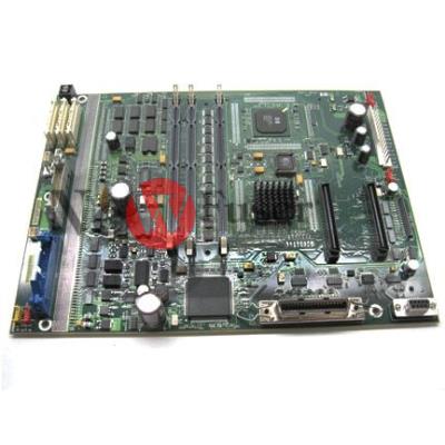 C6071-60001 Main Logic PC board DesignJet 1050C 1055CM Main Logic Board A VERSION - sm board (has 2 connectors) (for Plus series try C6071-60190). For inch B inch version order C6074-69406, has connector and thermister,