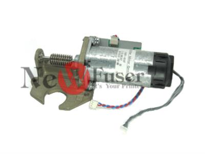 C6072-60160 Paper-axis motor - Includes helical gear and grease - Motor that provides power to feed paper for printing process 