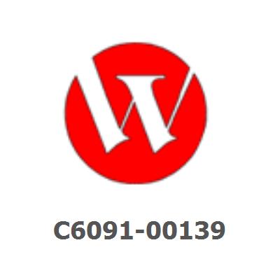 C6091-00139 Nameplate - DesignJet 5000PS logo