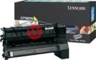 C7700YH Yields up to 10000 pages Yellow Toner Cartridge High Yield