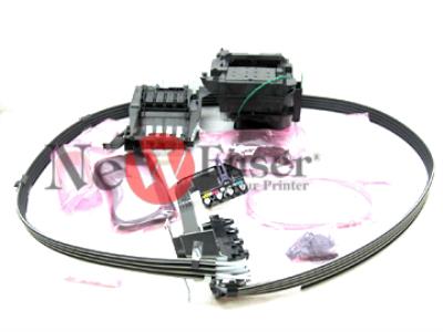 C7770-60276 DesignJet 500/800 42 inch model preventive maintenance kit - Includes idler pulley, spring tensioner, carriage base, service station, cutter assembly, setup pen assembly, 42 inch belt, encoder strip, trailing cable and RIDs assembly (OEM Limited Supply)