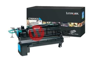 C792X2CG Lexmark C792 Cyan Toner Cartridge (C792X2CG), Extra High Yield