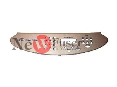 C9709-40002 Control panel bezel - Oval shaped plastic piece with cutouts for the control function keys (English)