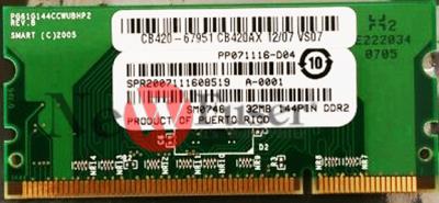 CB420-60001 32MB 144-pin DDR2 SDRAM DIMM memory module