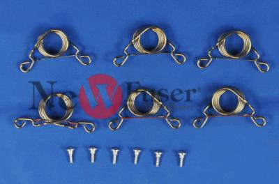 CH538-67047 T1200 Roll Cover bi-stable spring. Roll cover bi-stable springs left and right - For Designjet printers