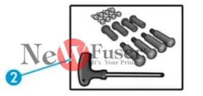 CQ890-67054 Stand hardware tool kit - Includes all screws and tools to repair and mount the stand