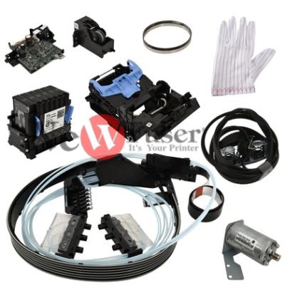 CR357-67072 Preventive maintenance Kit - Includes scan axis motor belt carriage cutter carriage PCA encoder strip ink tubes and trailing cable