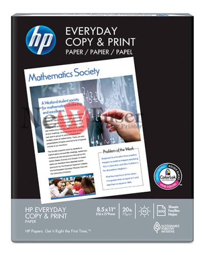 HPA510 Everyday Copy and Print Paper - A size (8.5 x 11-inches) - 500 Sheets per package