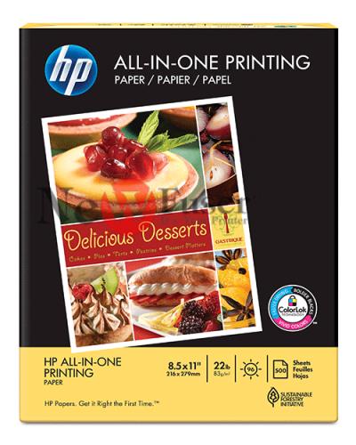 HPT115 HP All-In-One Paper- A size (8.5 x 11-inches) - 5 reams