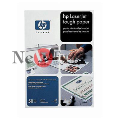 Q1298A LaserJet Satin finish tough paper - A size (8.5 x 11-inches) - Will not tear and will withstand outdoor weather conditions - Can print on both sides