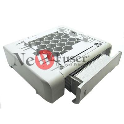 Q2486-67901 500-sheet feeder (complete assembly) - Includes the feeder base assembly and 500-sheet paper cassette tray assembly - Can hold letter or A4 size paper