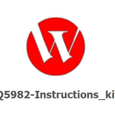 Q5982-Instructions_kit Critical Detail Instructions on Cartridge lock kit replacement; Main Drive Assembly interlock switch slide cartridge lever springs MDA alignment. Help with error codes 10.92 error 54.xx error  59.CO and 13.01 / 13.02.  ( Also purchase our cartridge lock kit Q5982-67925 instructions included).
