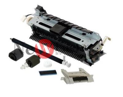 Q7812-67905 110V Printer Maintenance Kit Assembly, fuser assembly, rollers, separation pad, and transfer roller unit. 