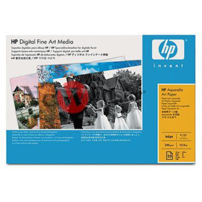 Q8730A HP Aquarella Art Paper - A3 size (29.7cm x 42.0cm) - 25 sheets