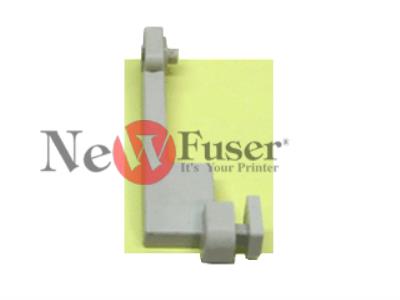 RB9-0889-000CN Tray hinge - 'L' shaped plastic arm - For the left side of the multi-purpose front input tray (tray 1)