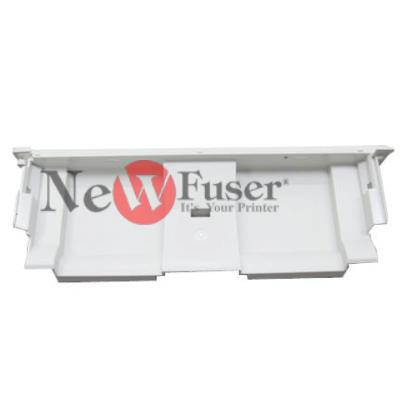 RC1-1013-000CN Front cover - White plastic cover behind drop down Tray 1/MP Tray paper input tray - Attaches with two top screws