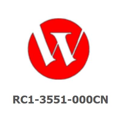 RC1-3551-000CN Tag arm - Spring loaded arm that holds the memory contact and cable (contacts the memory in the toner cartridge) - Mounts in the tag arm holder (Towards the right end of the laser/scanner support shelf)