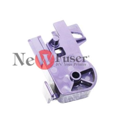 RC1-4386-000CN Left Electrostatic Transfer Belt (ETB) cap - Lower left side of Electrostatic Transfer Belt (ETB) assembly - Slides into a purple plastic piece