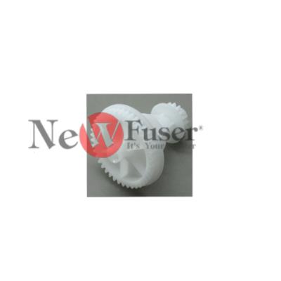 RC1-6596-000CN Cluster gear - 17 tooth/41 tooth gear mounted in gear assembly on right side of printer