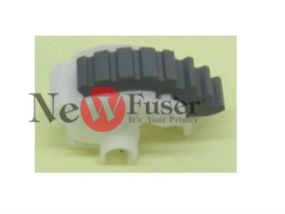 RF5-3739-000CN Paper pickup roller - White plastic with black friction pad - Mounts on the paper pickup shaft (two used)