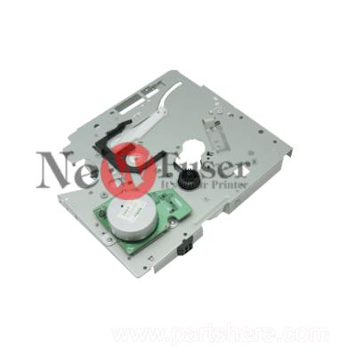 RM1-0527-040CN Right side plate assembly - Includes the right side plate, drive motor, most all drive gears, and cam levers - Does not come with the pickup roller solenoid or 69 tooth gear