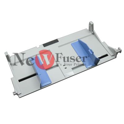 RM1-0532-000CN Lift plate assembly - Quartz Gray plastic plate with two Blue paper width adjusters