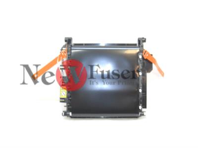 RM1-1885-000CN Electrostatic Tranfer Belt (ETB) assembly - Includes the assembly structure, ETB belt, drive roller, and four tranfer rollers - Wide belt assembly which feeds the paper past each toner cartridge - Mounts to the lower front of the print engine frame