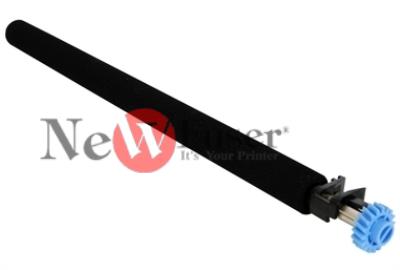 RM1-8491-000CN Transfer Roller Assembly - Long Black Spongy Roller That Transfers Static Charge To Paper