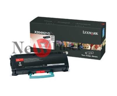 X264H21G X264/X364 Black Toner Cartridge (X264H21G), High Yield